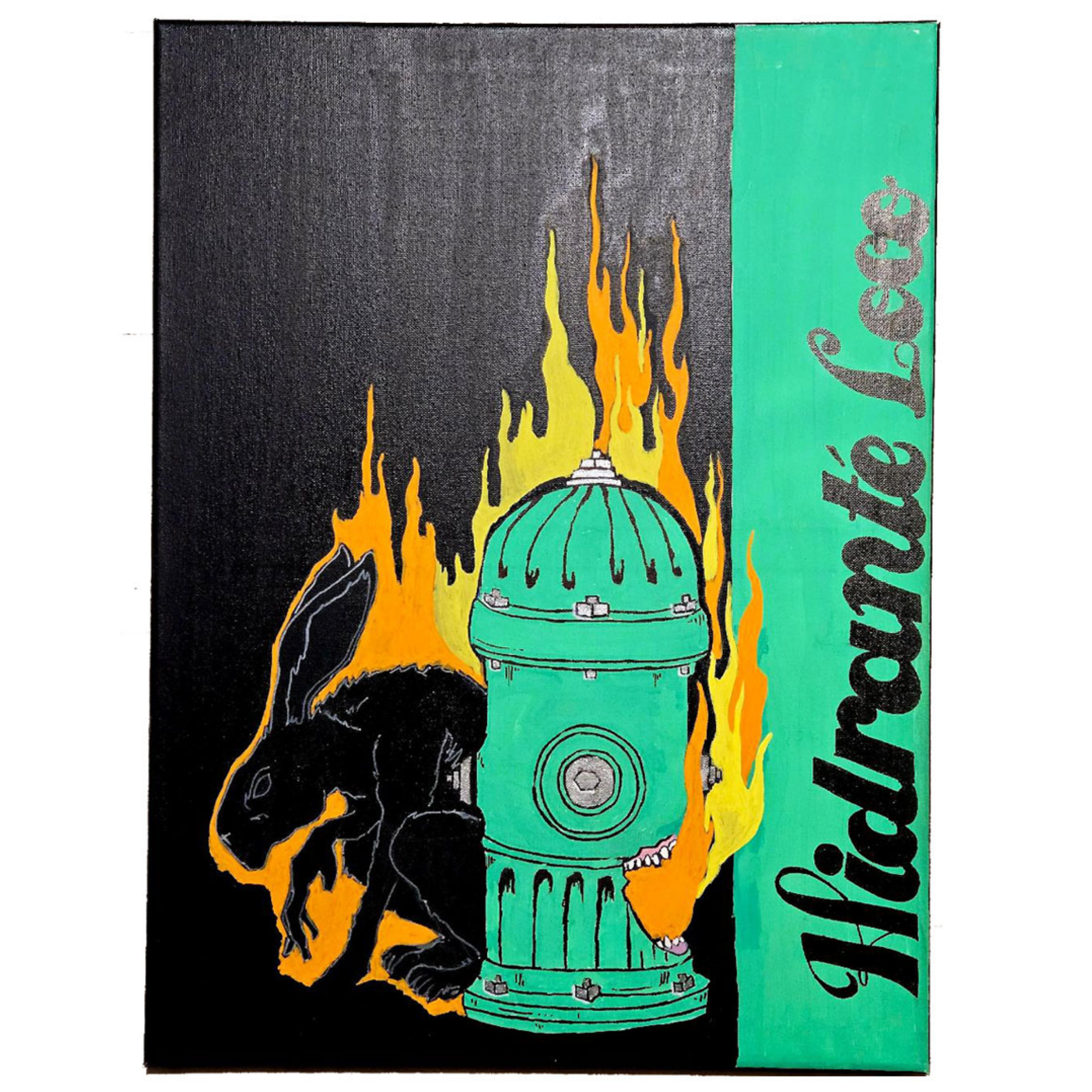 "Hidrante Loco" Print