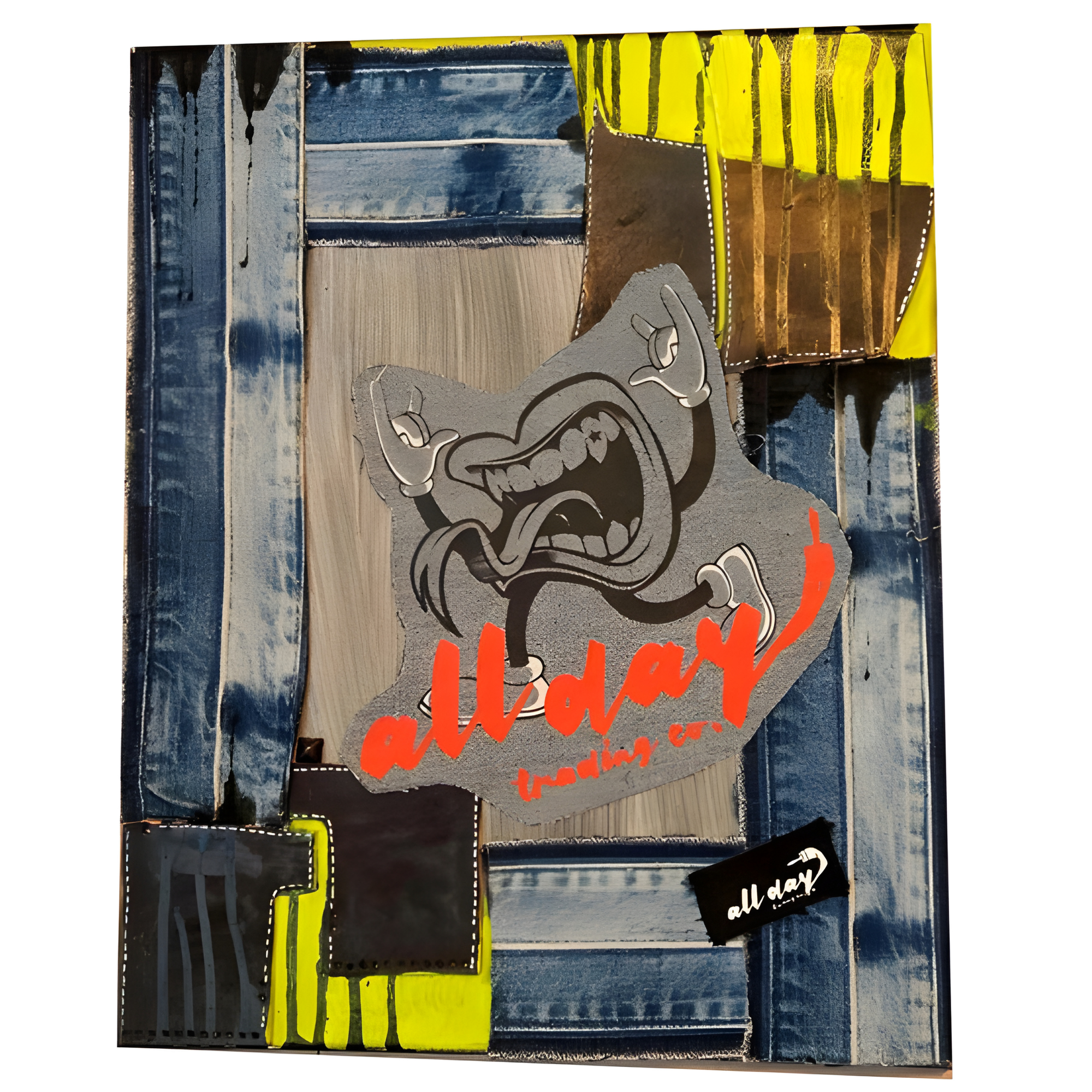 ALL DAY "Leather & Denim" Painting