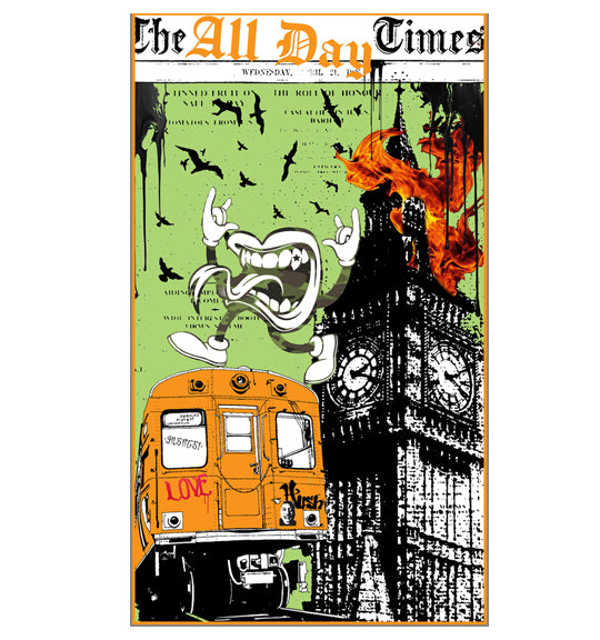 ALL DAY "The Times" Tee